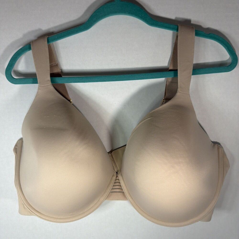 Joyspun 46DD Beige Tan Underwire Bra Full Coverage Comfort Stretch Plus Sized